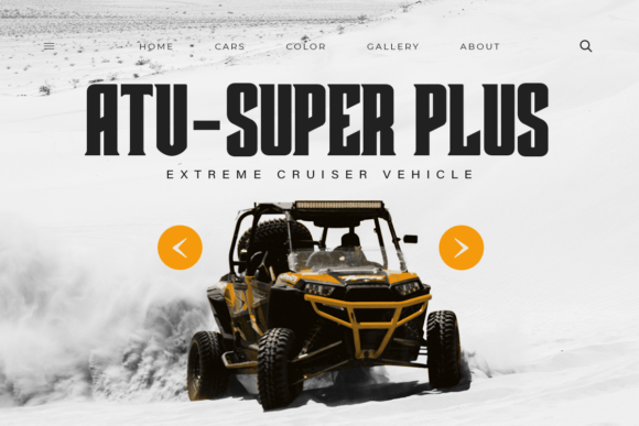 Crosride Font preview 4