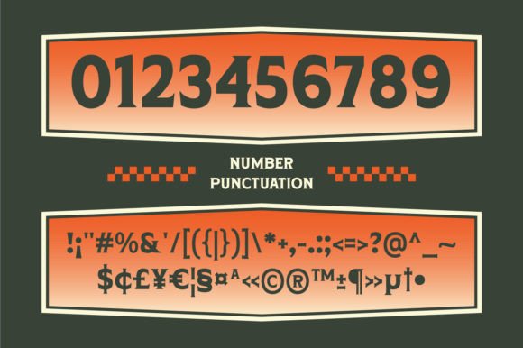 Crostea Font preview 4