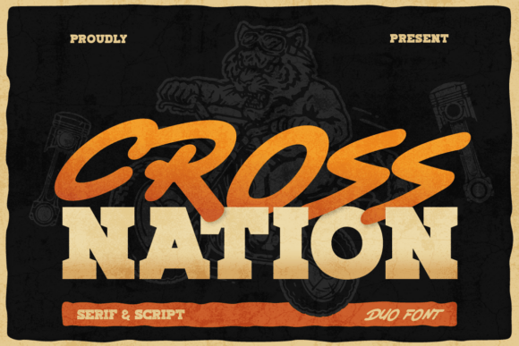 Crossnation Font Crossnation Font