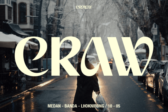 Croway Font preview 3