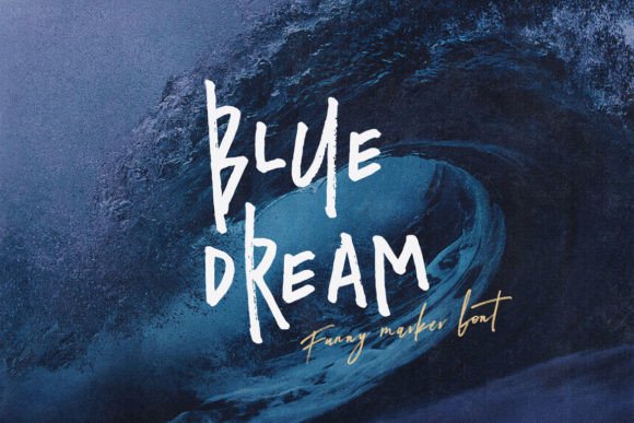 Blue Dream Font