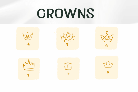 Crowns Font preview 4