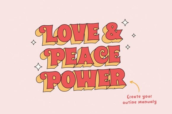Angel Club Font preview 4