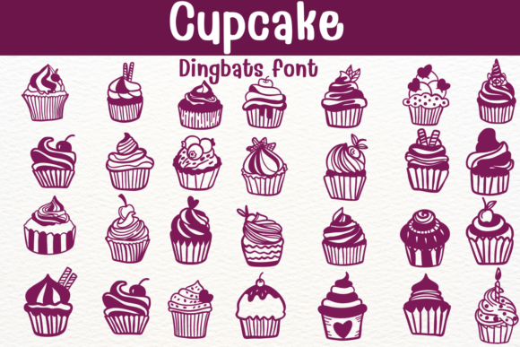 Cupcake Font preview 2