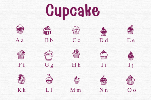 Cupcake Font preview 4