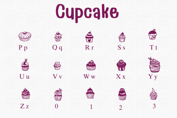 Cupcake Font preview 6