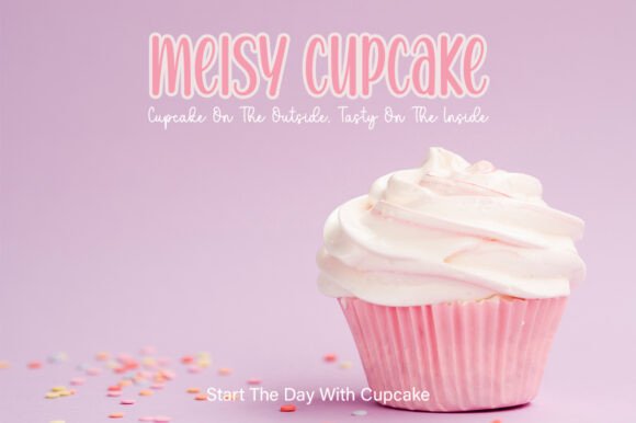 Cupcake Handmade Duo Font preview 2