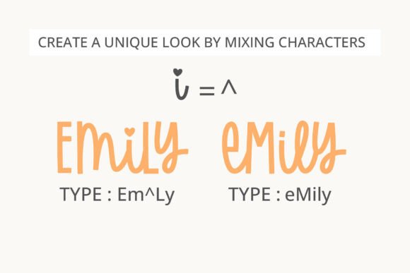 Cupid Vibes Font preview 3