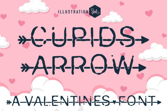 Cupid's Arrow Font preview 1