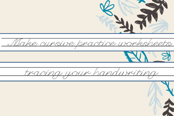 Cursive Handwriting Font preview 3
