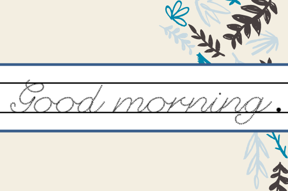 Cursive Handwriting Font preview 4