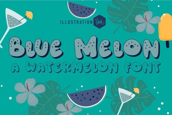 Blue Melon Font