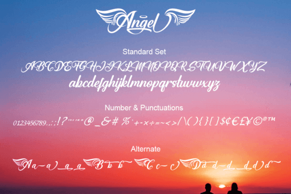 Angel Vol 2 Font preview 4