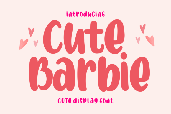 Cute Barbie Font