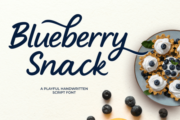 Blueberry Snack Font