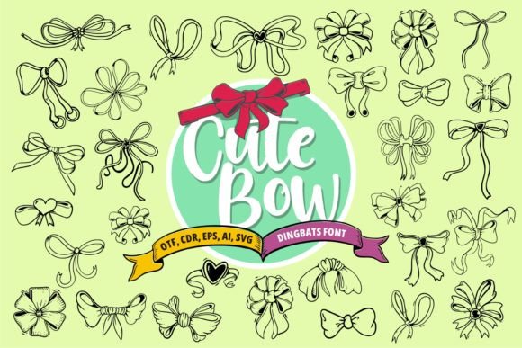 Cute Bow Font
