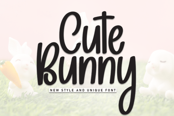 Cute Bunny Font