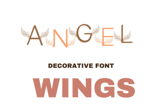 Angel Wings Font