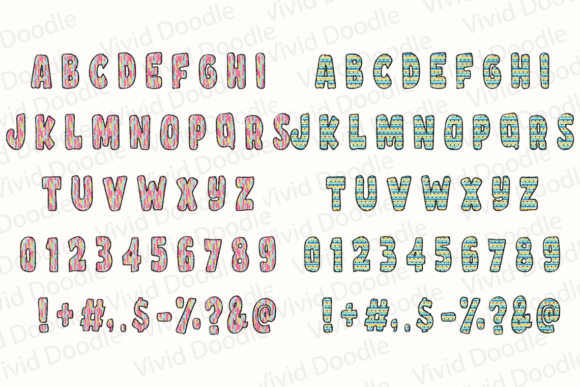 Cute Bunny Easter Font preview 4