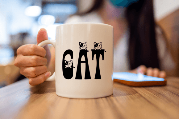 Cute Cat Font preview 3