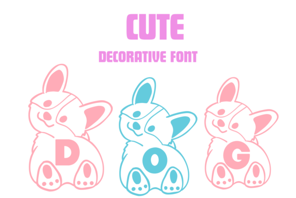 Cute Dog Font