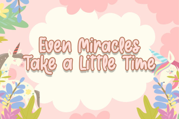 Cute Fairy Font preview 4