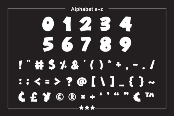 Cute Fruit Font preview 4