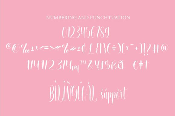 Cute Love Font preview 7