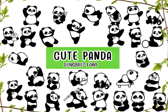 Cute Panda Font