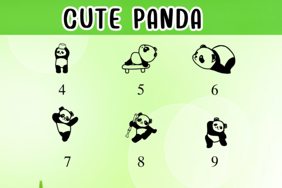 Cute Panda Font preview 4