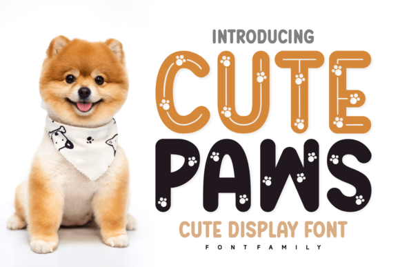 Cute Paws Font