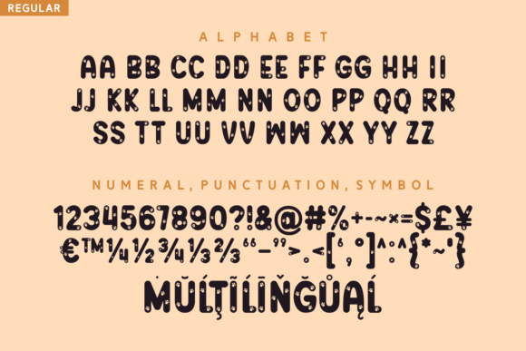 Cute Paws Font preview 4