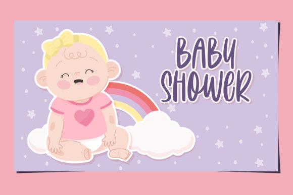 Cute Pinkies Font preview 4