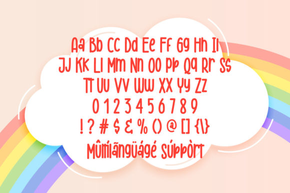 Cute Playful Font preview 4