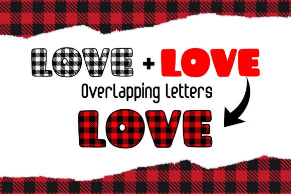 Cute Plaid Font preview 2