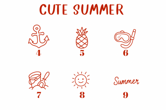 Cute Summer Font preview 4
