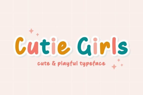 Cutie Girls Font