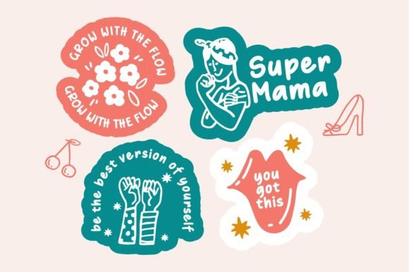 Cutie Girls Font preview 4