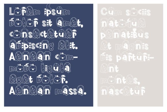 Cutie Halloween Font preview 4