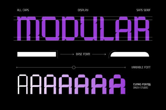 Cutro Font preview 3
