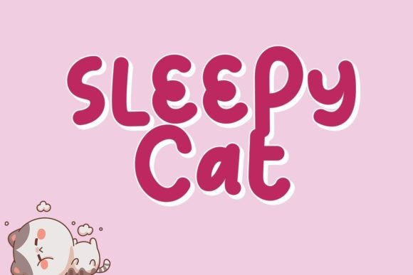 Cuties Kitty Font preview 4