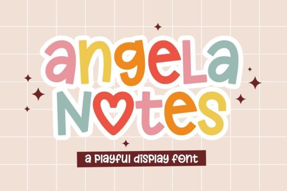 Angela Notes Font Angela Notes Font
