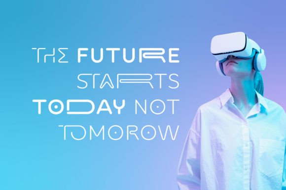 Cyber Graph Font preview 4