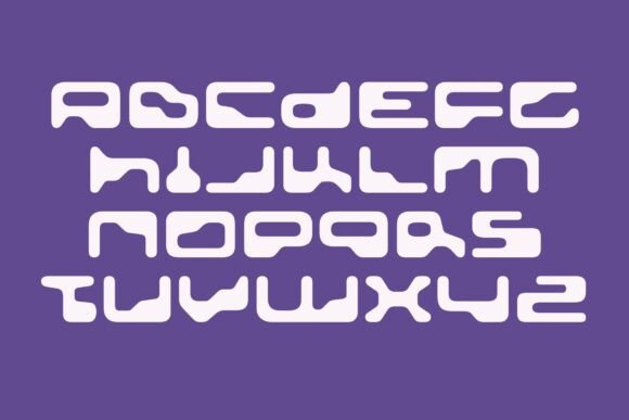 Cyberwave 2000 Font preview 3