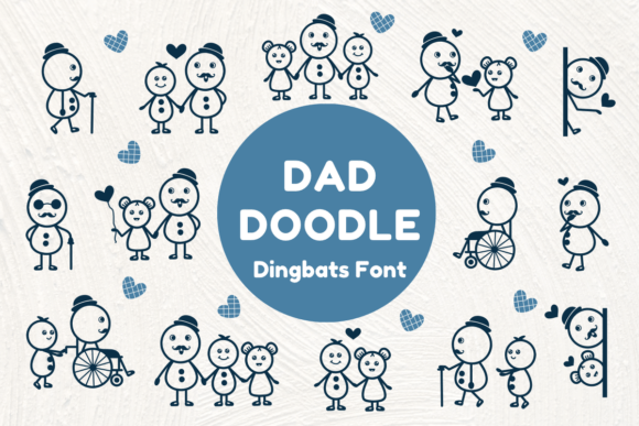 Dad Doodle Font