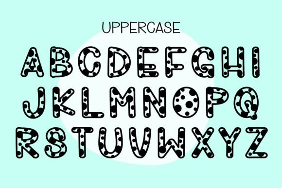 Boba Dot Font preview 3