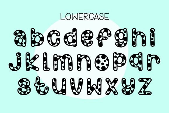 Boba Dot Font preview 4