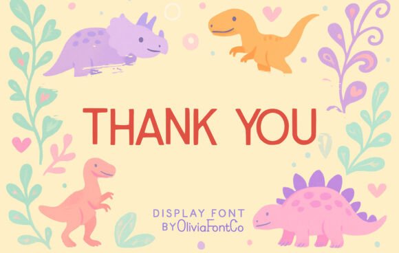 Dafa Font preview 4