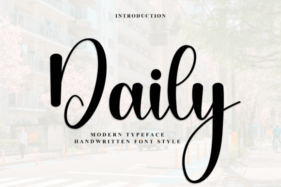 Daily Font preview 2
