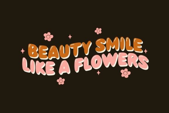 Daily Bubble Font preview 2